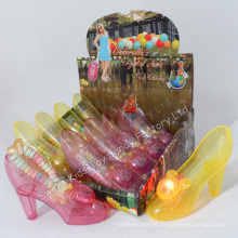 Flash Crystal Shoes with Candy Necklace (130807)